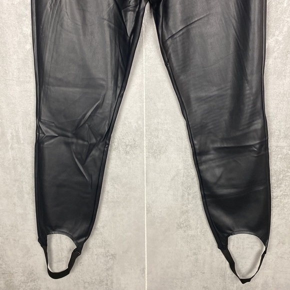 WeWoreWhat leather stirrup legging - Picture 4 of 8